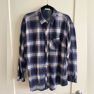 2/$10 ✨ Lavender Plaid Flannel 💜